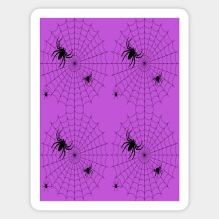 Halloween family spider purple Sticker